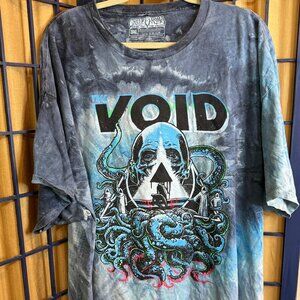 Creep-O-Rama The Void Graphic T-Shirt Tie Dye 3XL *flaw under arm